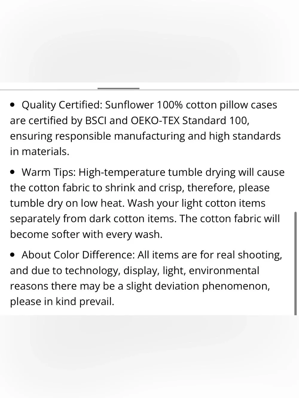 YELLOW Body Pillow Cover 100% Cotton